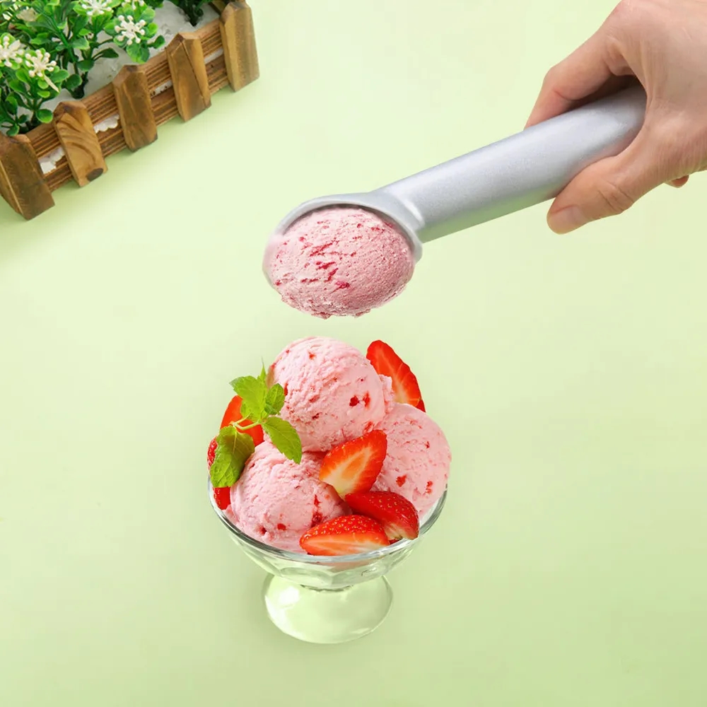 Heavy Duty Metal Ice Cream Scoop Dishwasher Safe Scooper 3