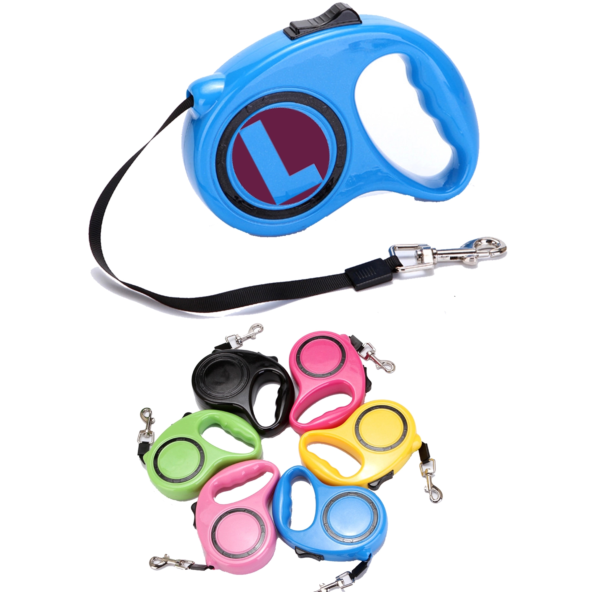 Retractable Pet Traction Leash 4