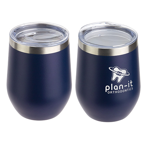 Pero 12 oz Copper-Lined Powder-Coated Insulated Goblet 14