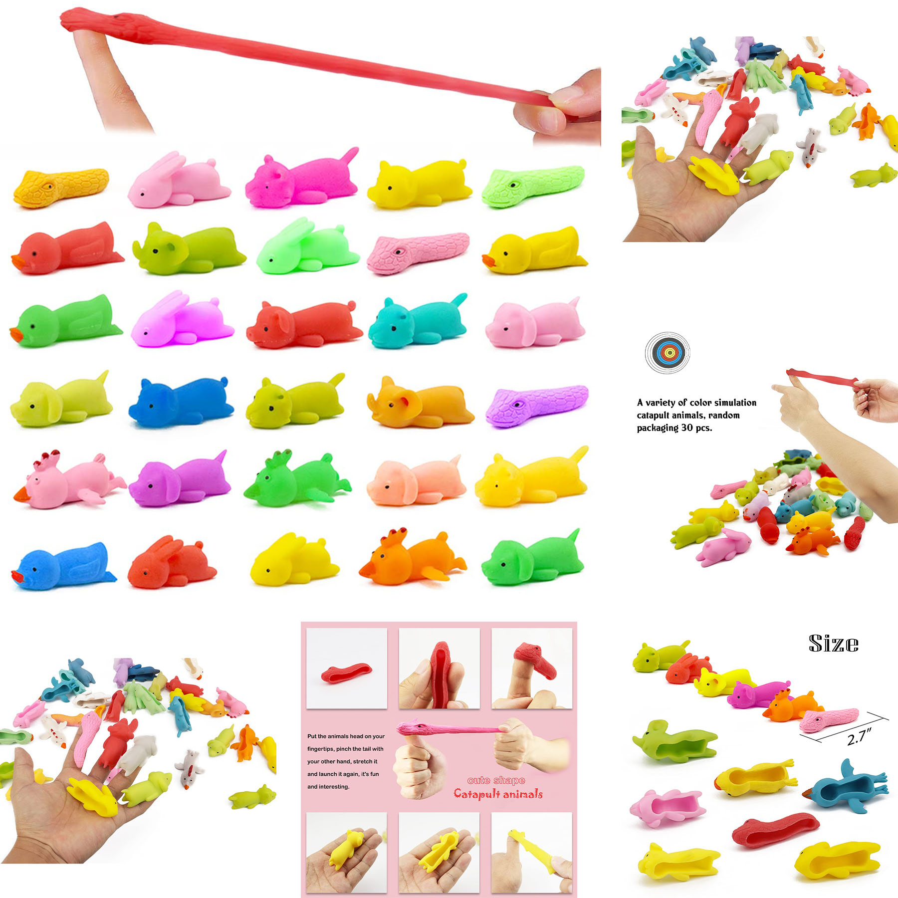 Slingshot Animals Finger Toys 2