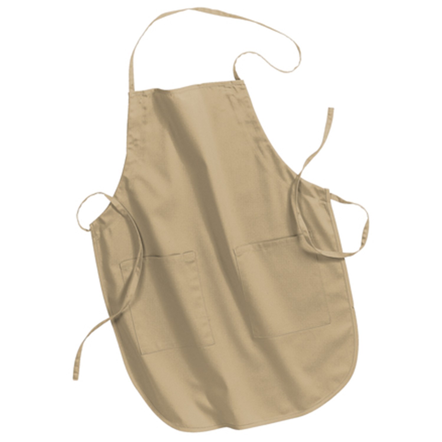 Port Authority® Full-Length Adjustable Apron w/ 2 patch pockets, pen pocket 3