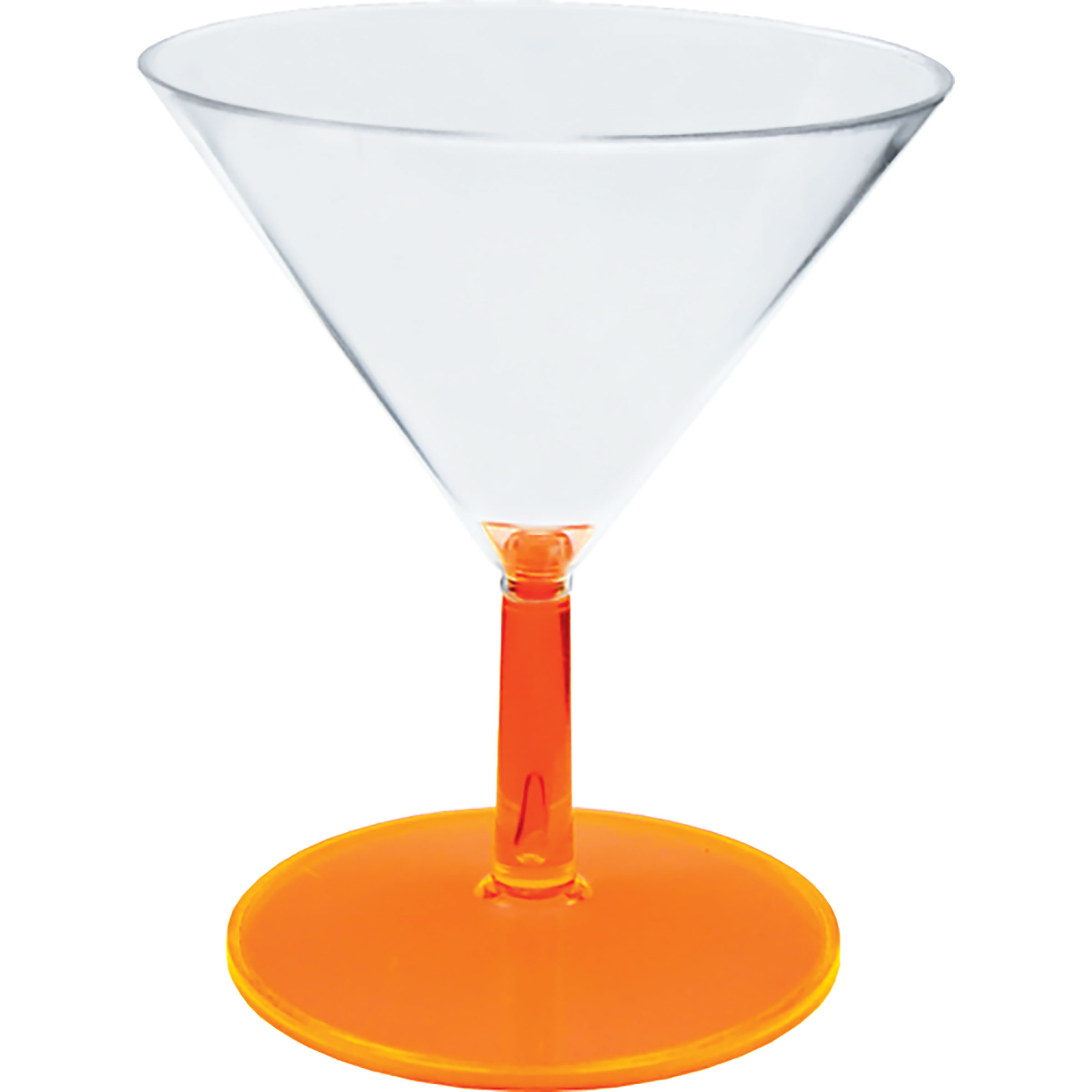 2oz Plastic Martini Sampler with Choice of Stem Color 3