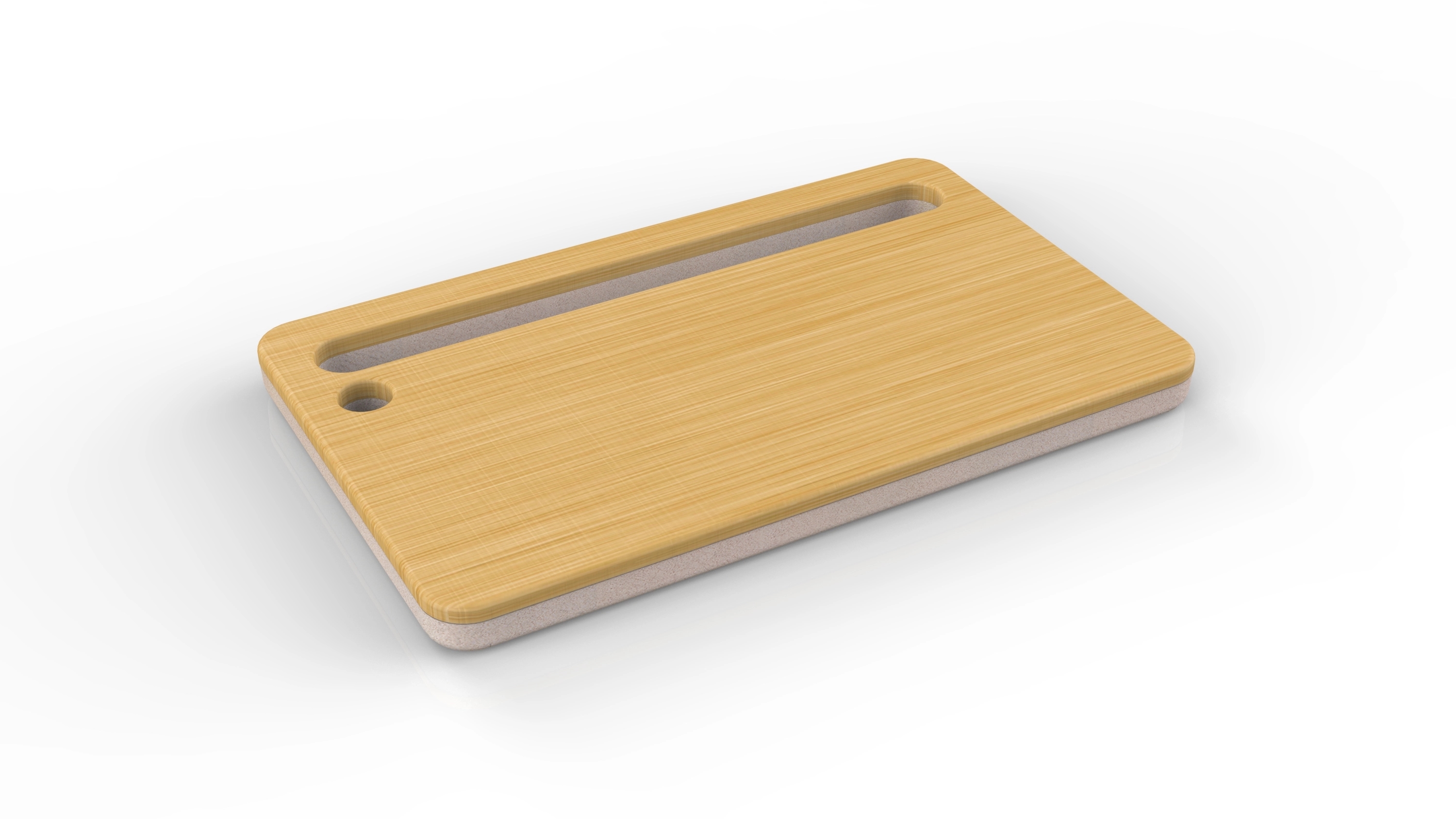 Eco Friendly 3 in 1 Bamboo face Wireless Phone Pen Stand 4