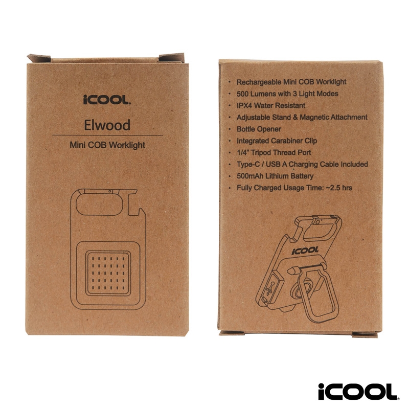 iCOOL Elwood Rechargeable Multi-Function COB Emergency Worklight 15