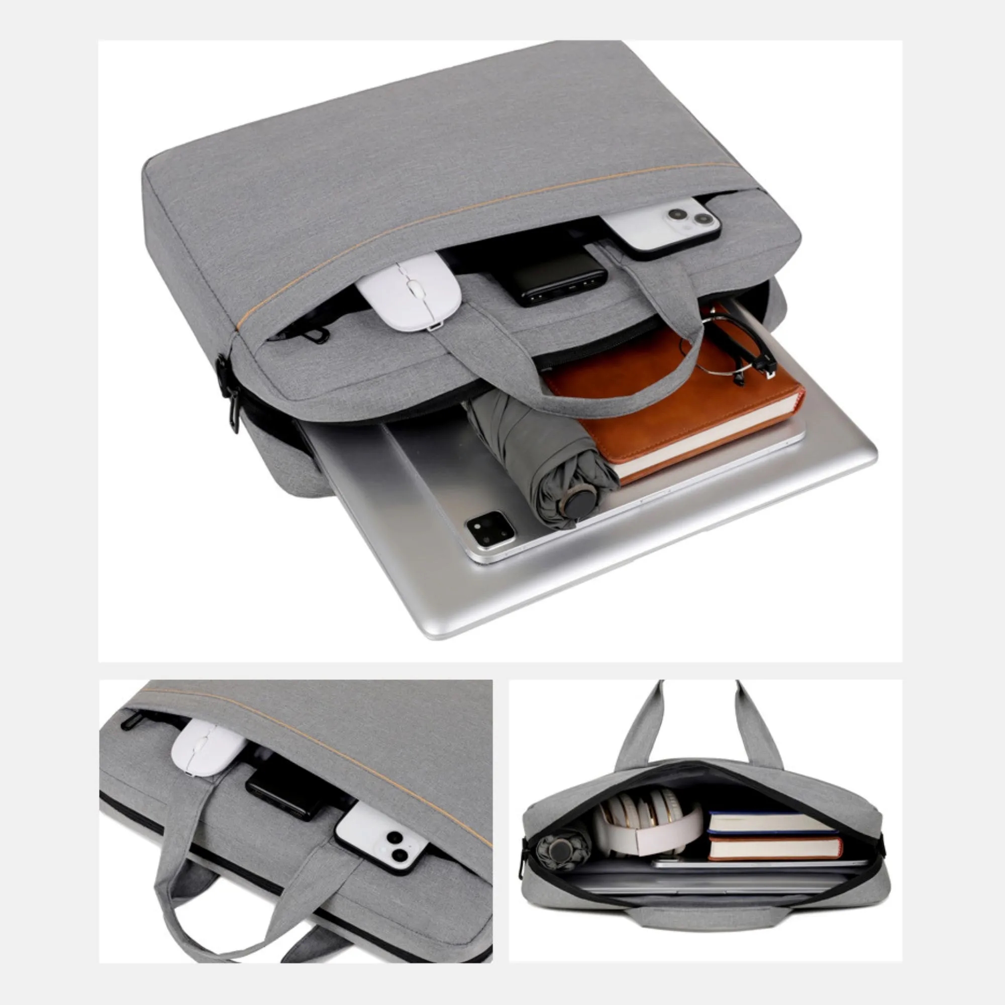 Large Capacity Shoulder Business Laptop Briefcase 2