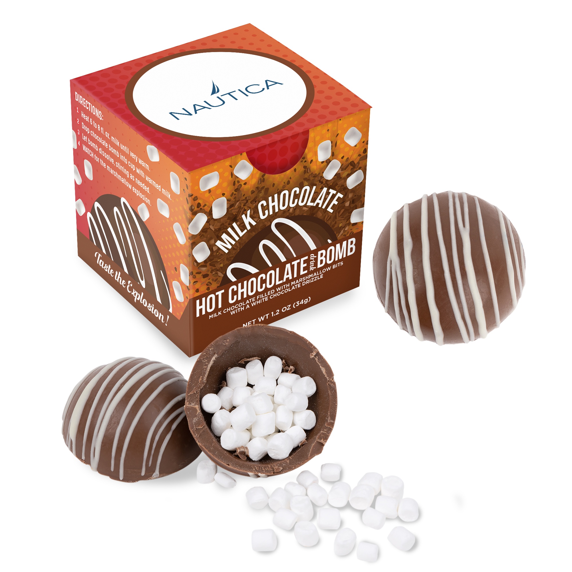 Hot Chocolate Bomb in Full Color Box 2