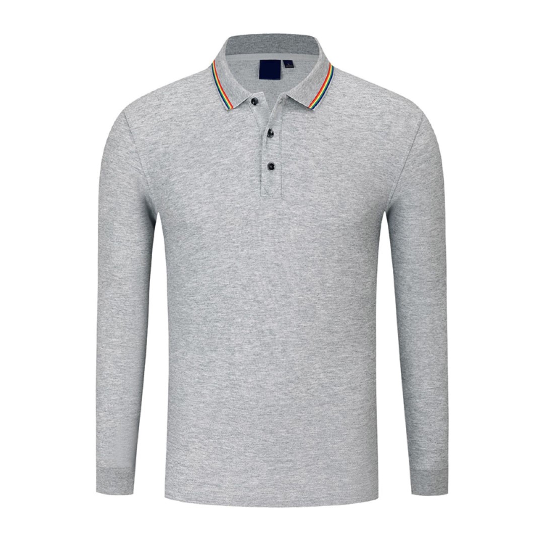 Long Sleeve Polo Shirt 4