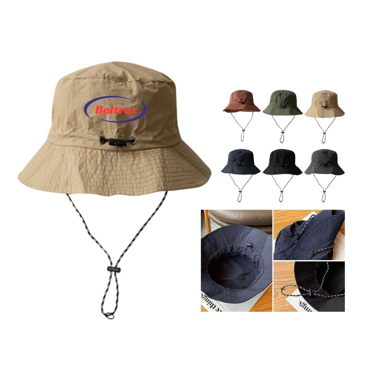 Waterproof Hiking Hat Foldable Nylon UPF 50+ 5