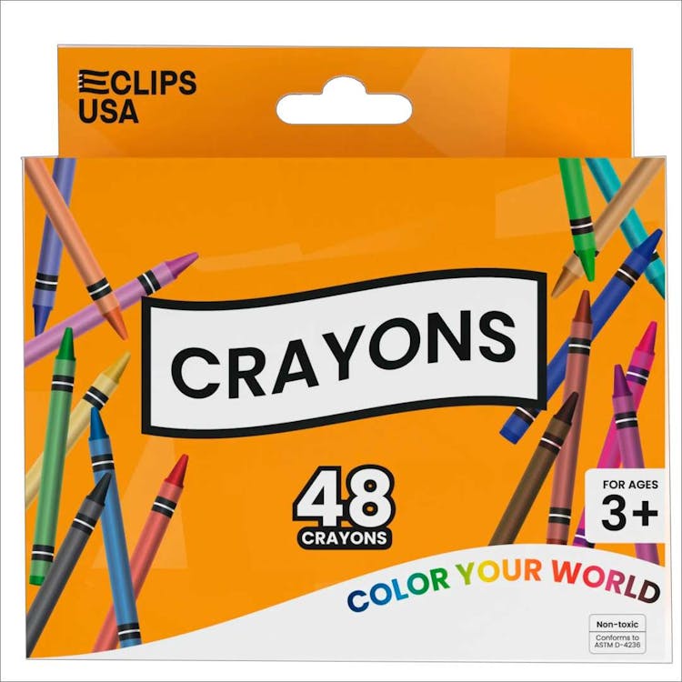 Standard Crayons - 48ct Assorted Colors 1