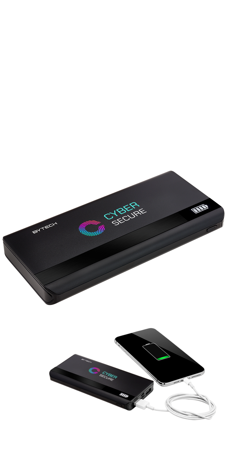 Bytech® Universal Dual Power Bank 10000 mAh 25