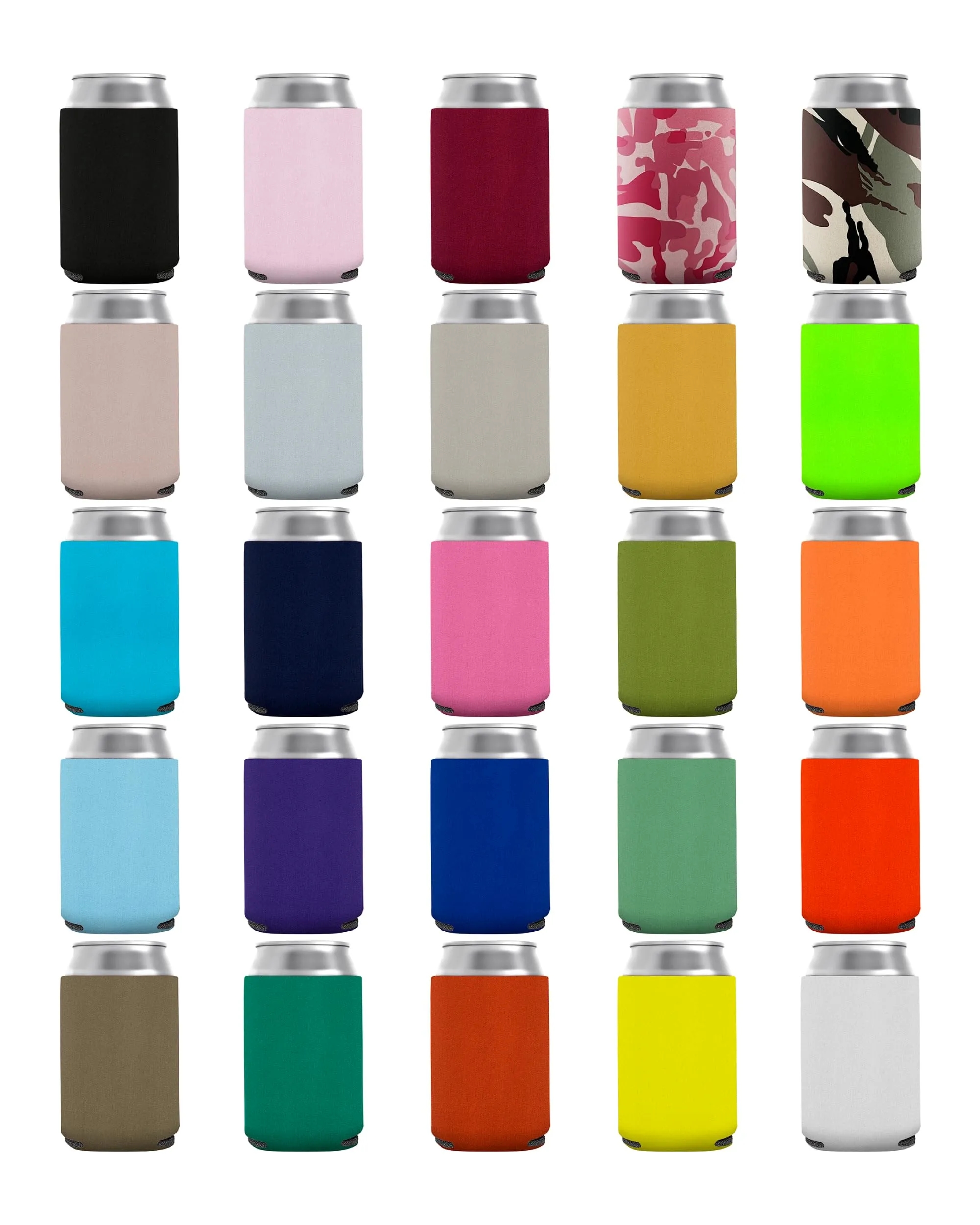 FULL COLOR Imprint Soft Insulated Beer Can Sleeves 4