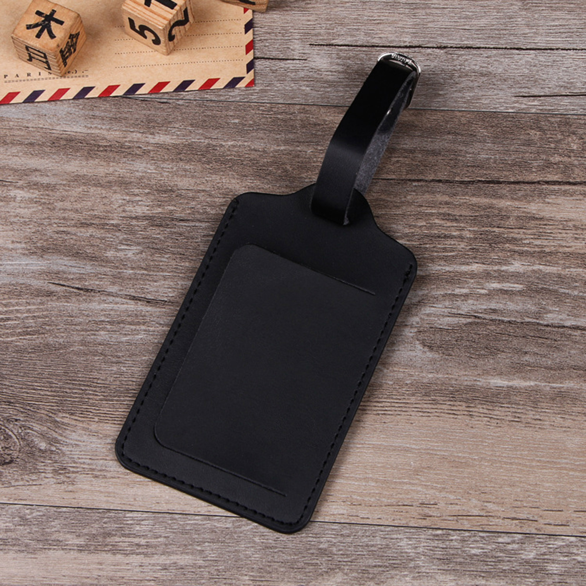 PU Leather Luggage Bag Tag 8