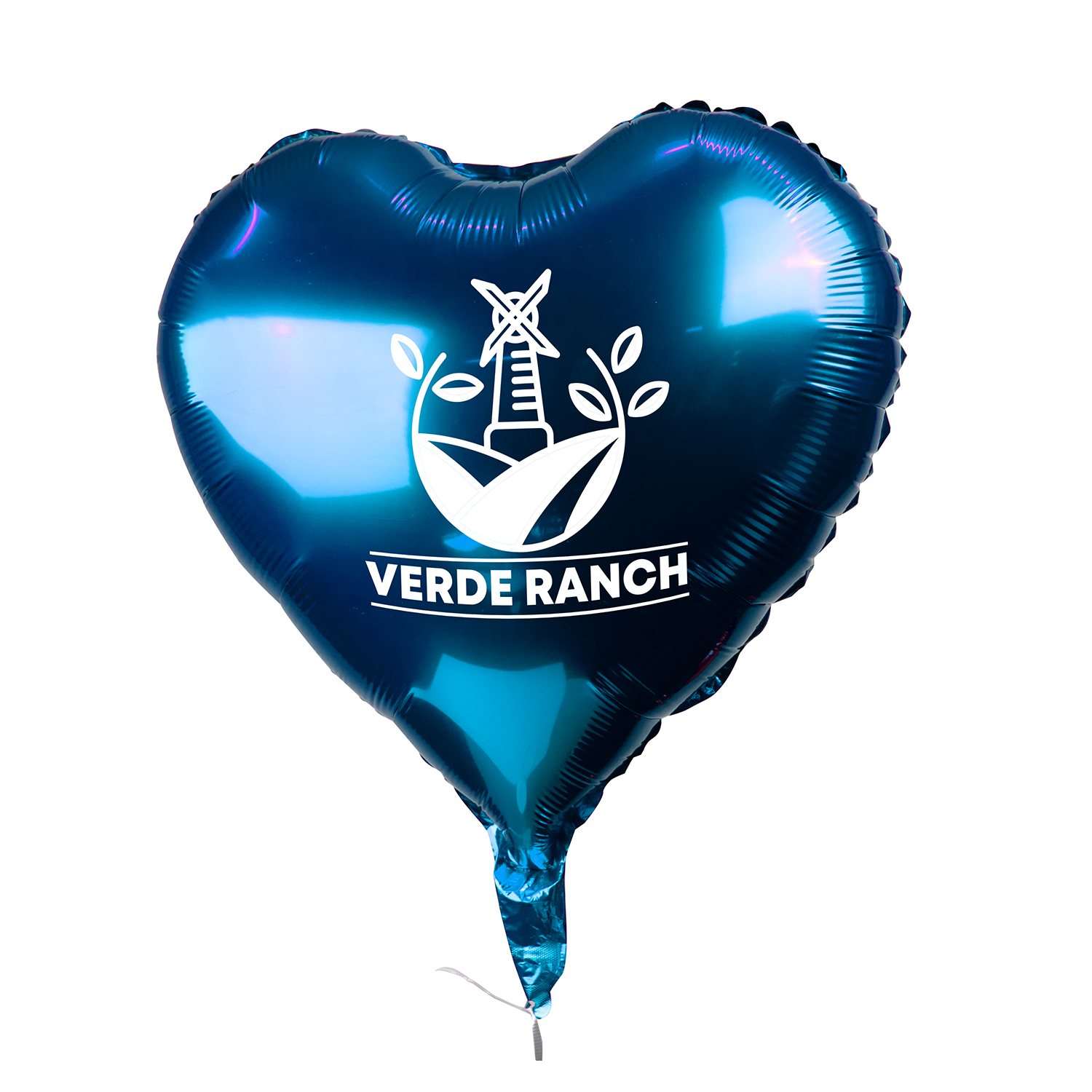 18" Heart-Shaped Mylar Balloon (1 Color Imprint) 7