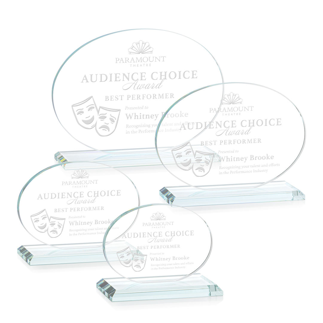 Austin Award (Horiz) - Clear