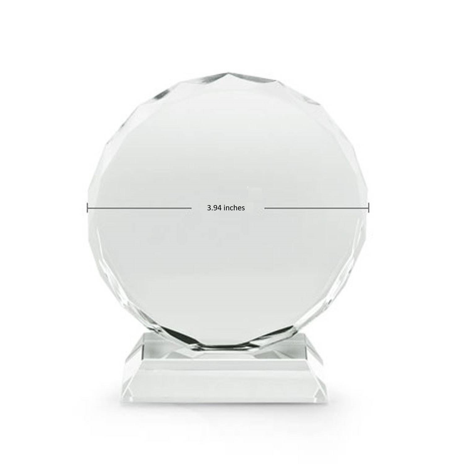 Crystal Transparent Award Trophy 3