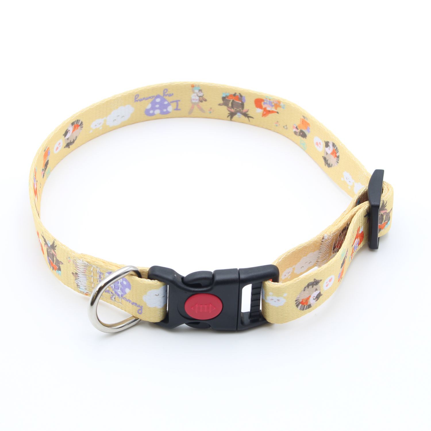 1"W x 26"L Strong & Smooth Pet Collar w/  Buckle Release Sublimation 4