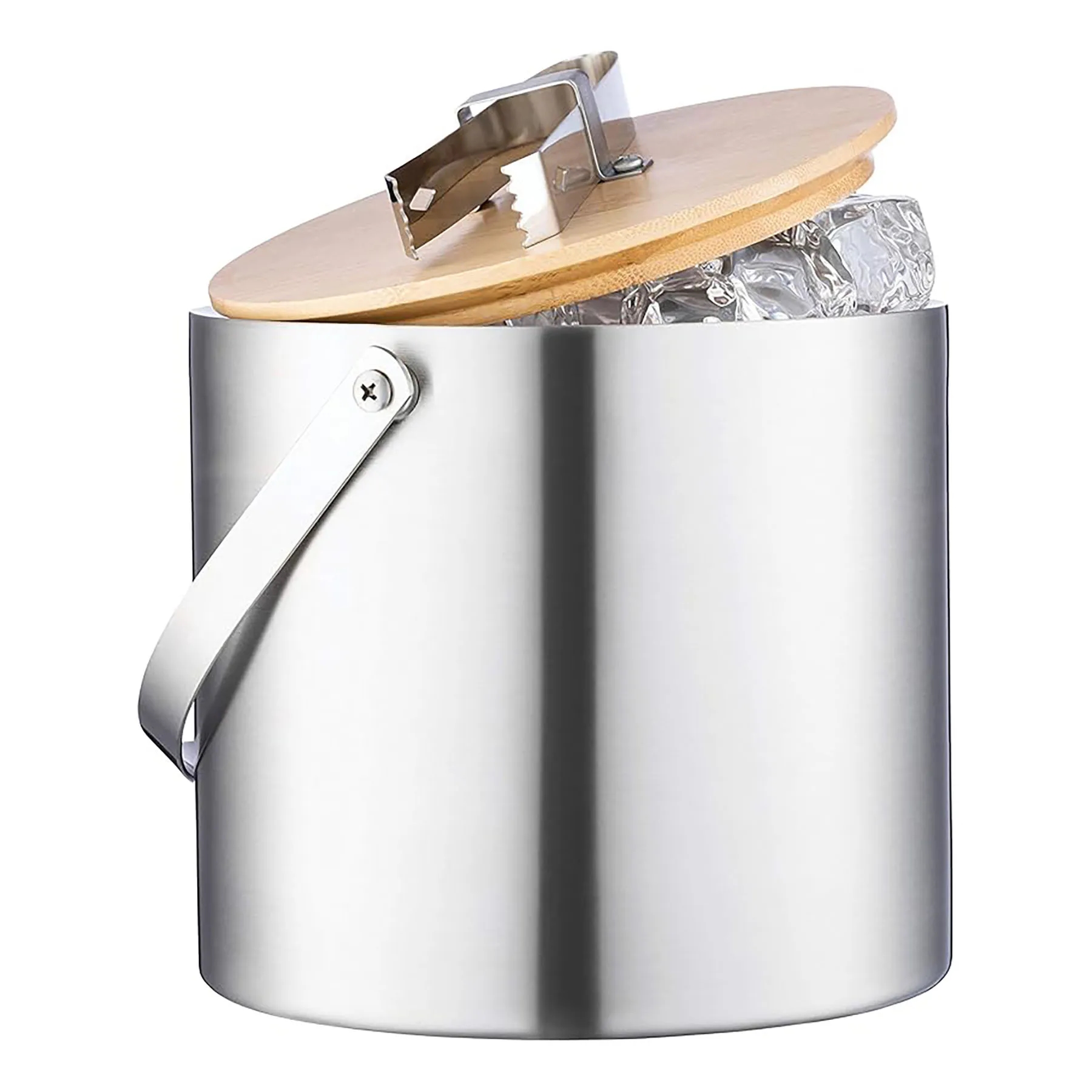 Stainless Steel Insulated Ice Bucket 3