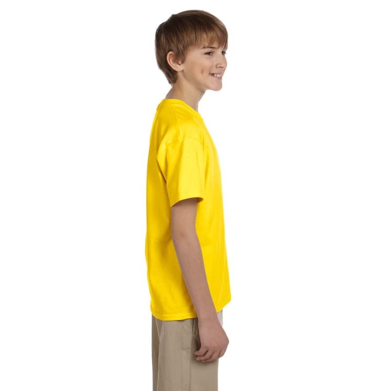 Hanes Youth 5.2 Oz., 50/50 ComfortBlend® EcoSmart® T-Shirt 128