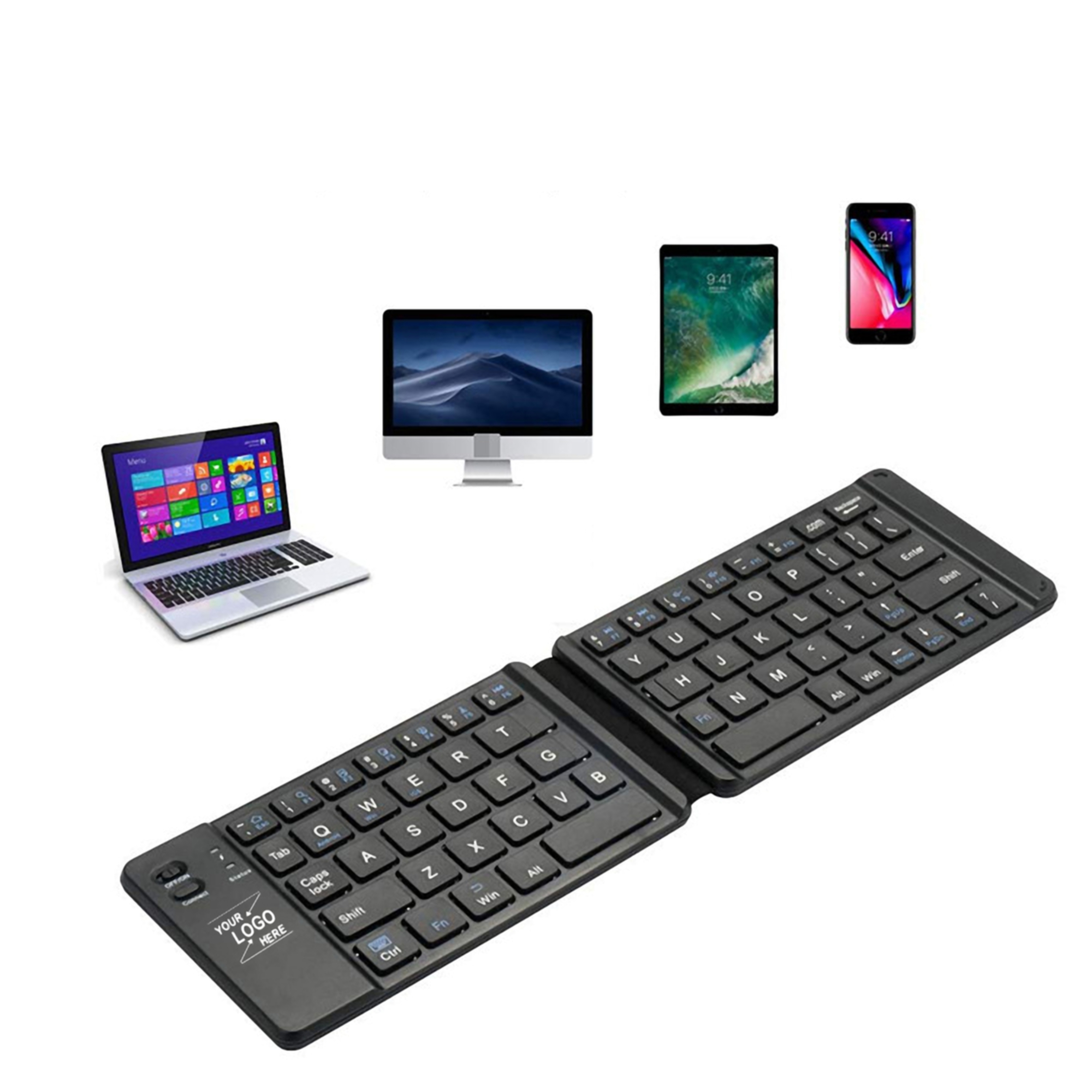 Wireless Bluetooth Foldable Keyboard 4