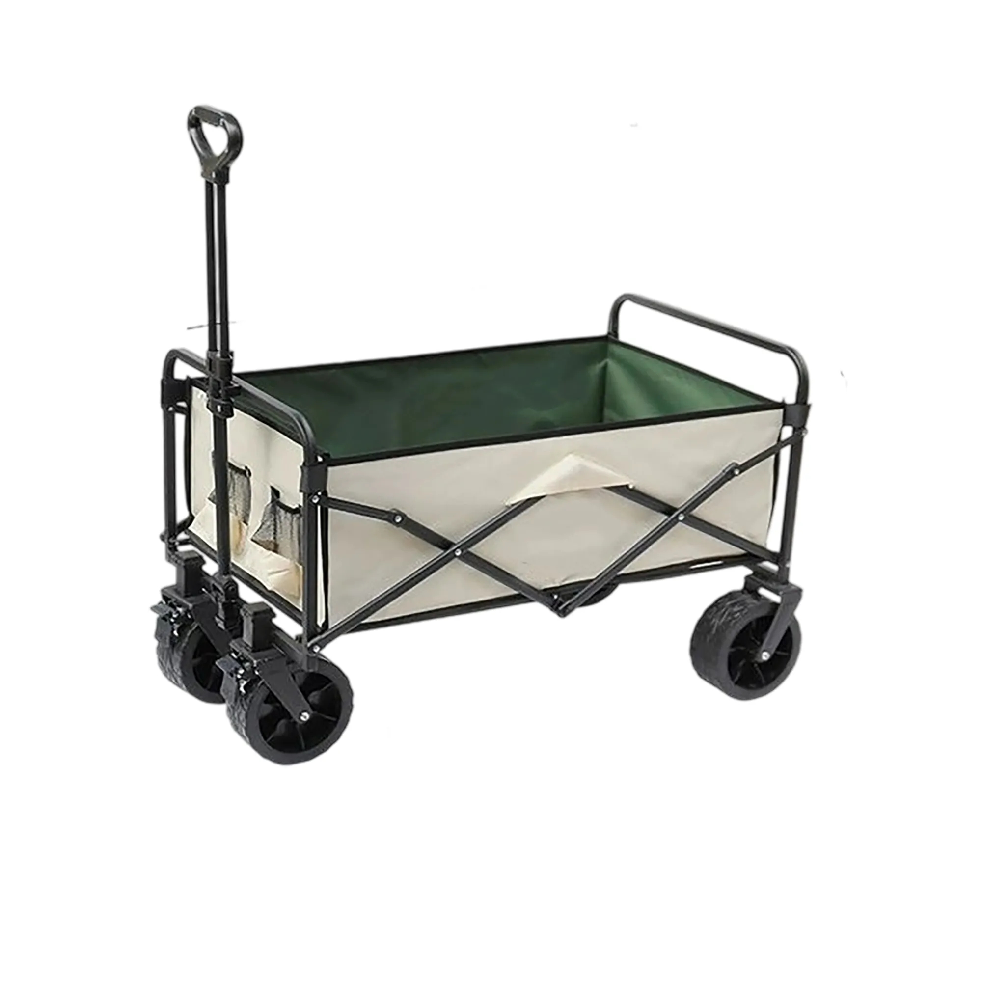 Folding Picnic Cart with Brakes 4