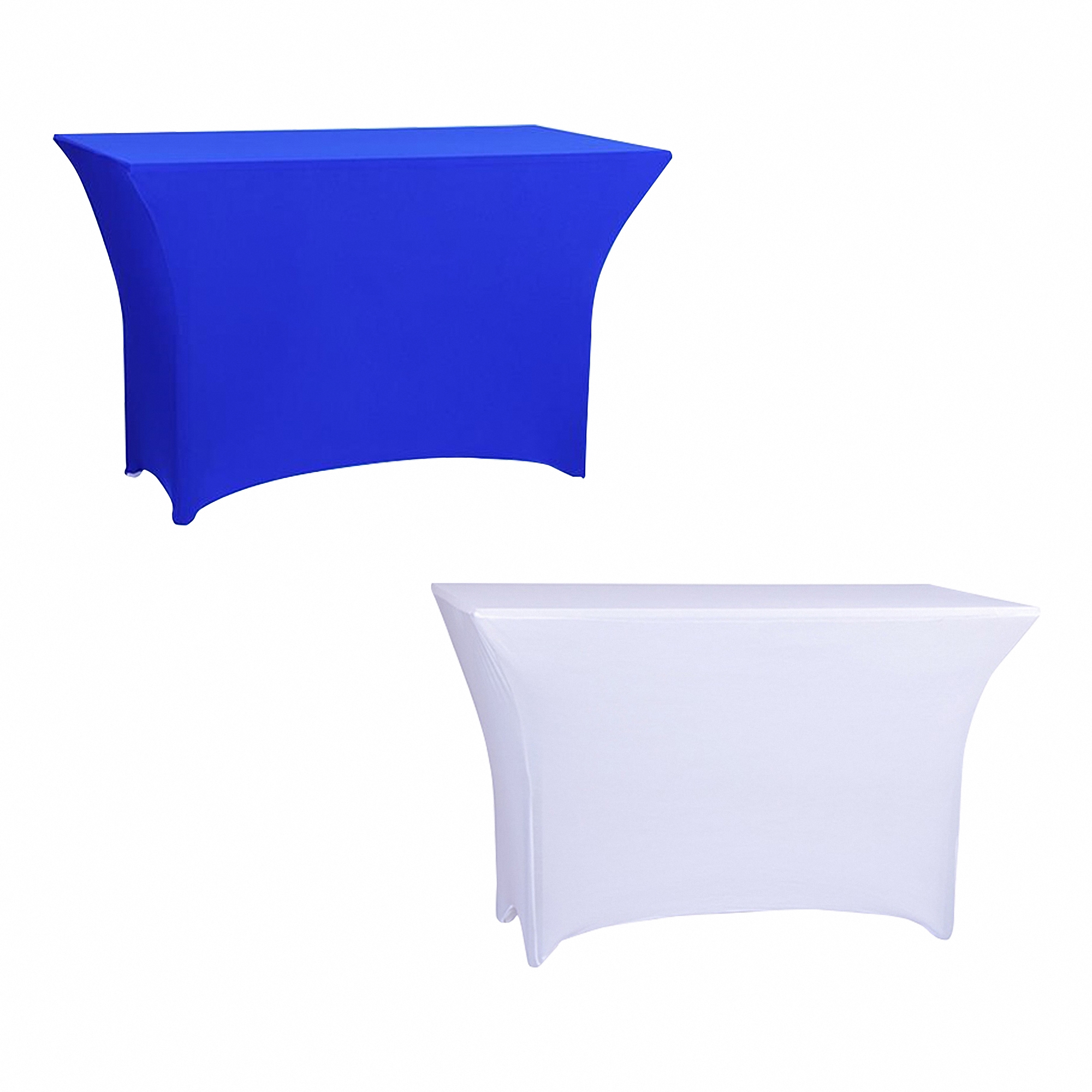 4' Soft Stretchy Fitted Table Cover 2