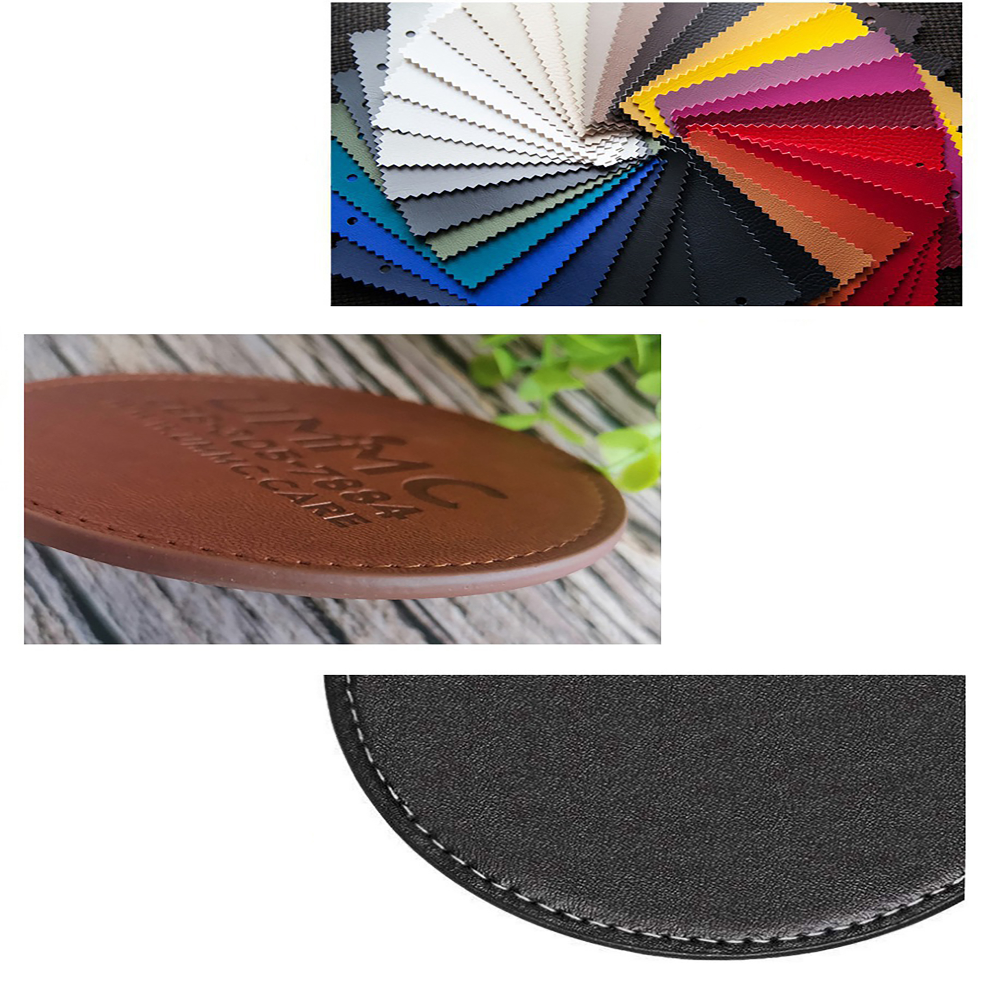 Durable PU Material Coaster with Heat and Liquid Resistance 6