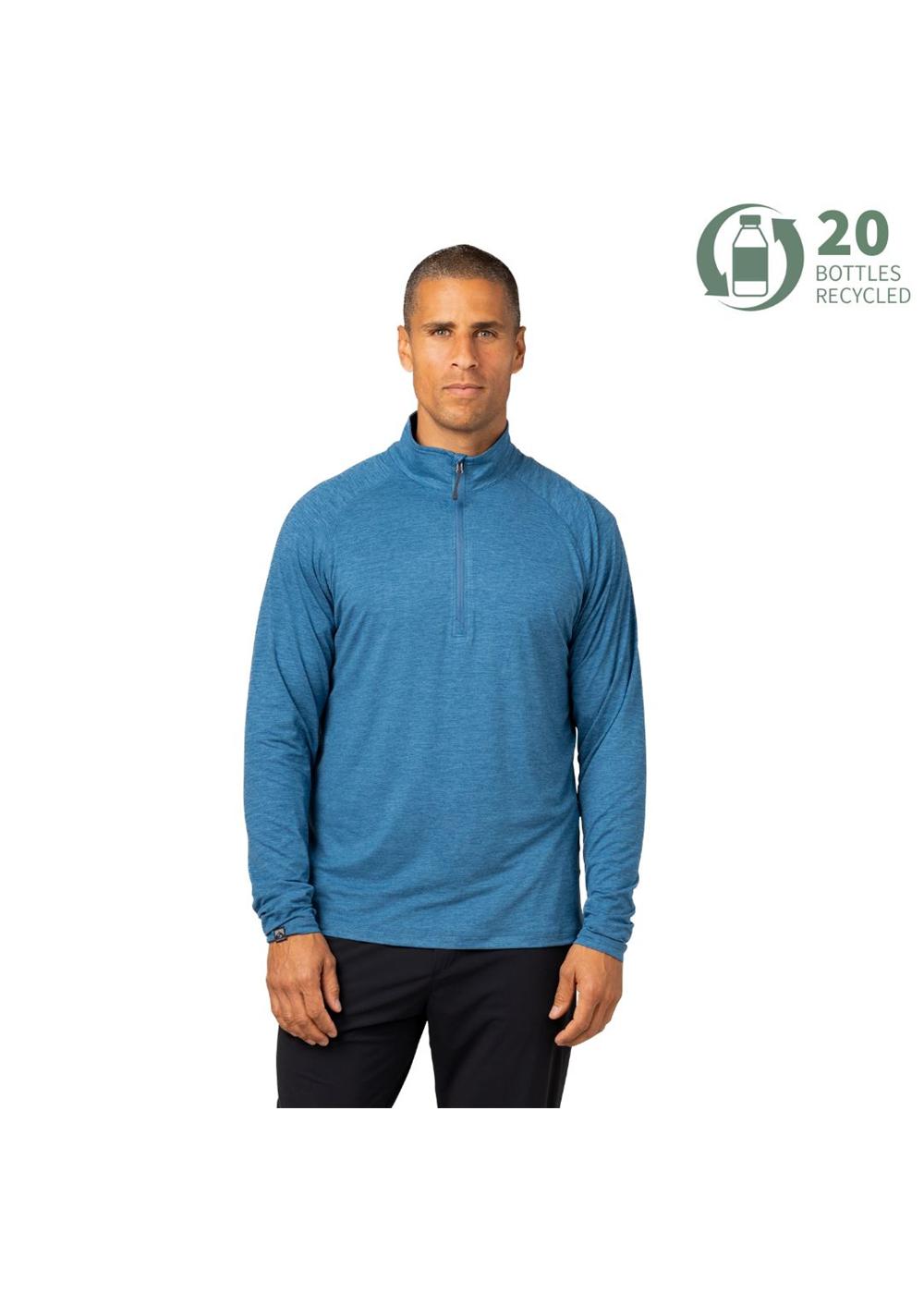 Storm Creek Men's Pacesetter Super Soft Lightweight Quarter Zip 12