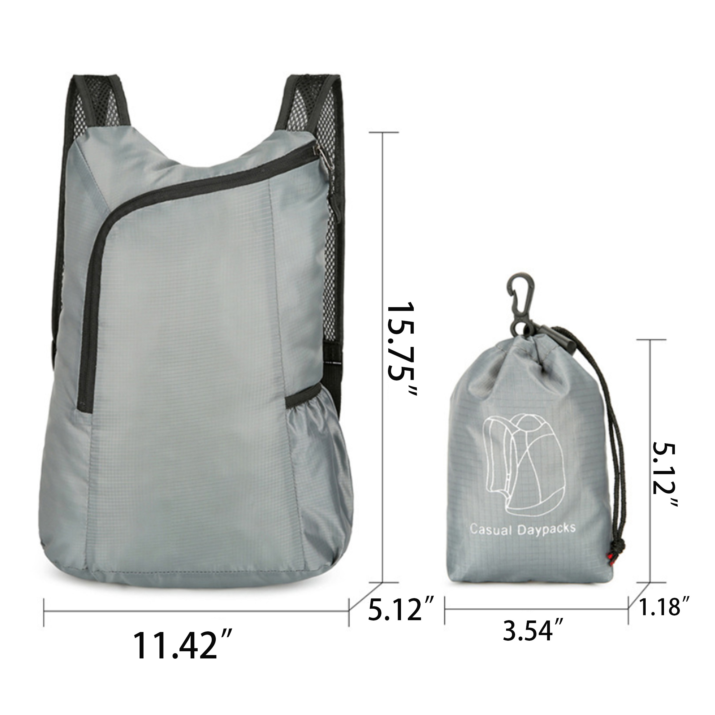 Outdoor Mountain Climbing Folding Backpack 2