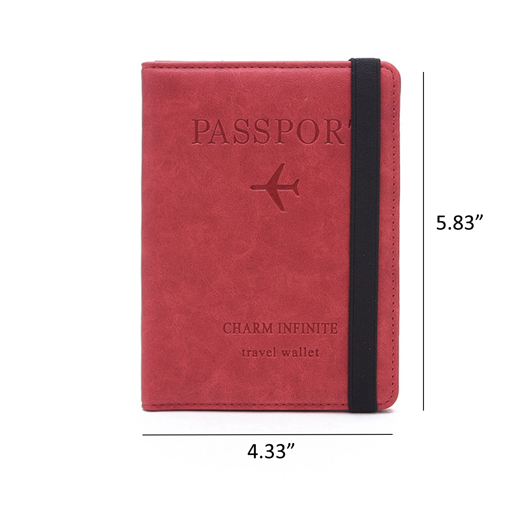 RFID Blocking Travel Passport Holder 3
