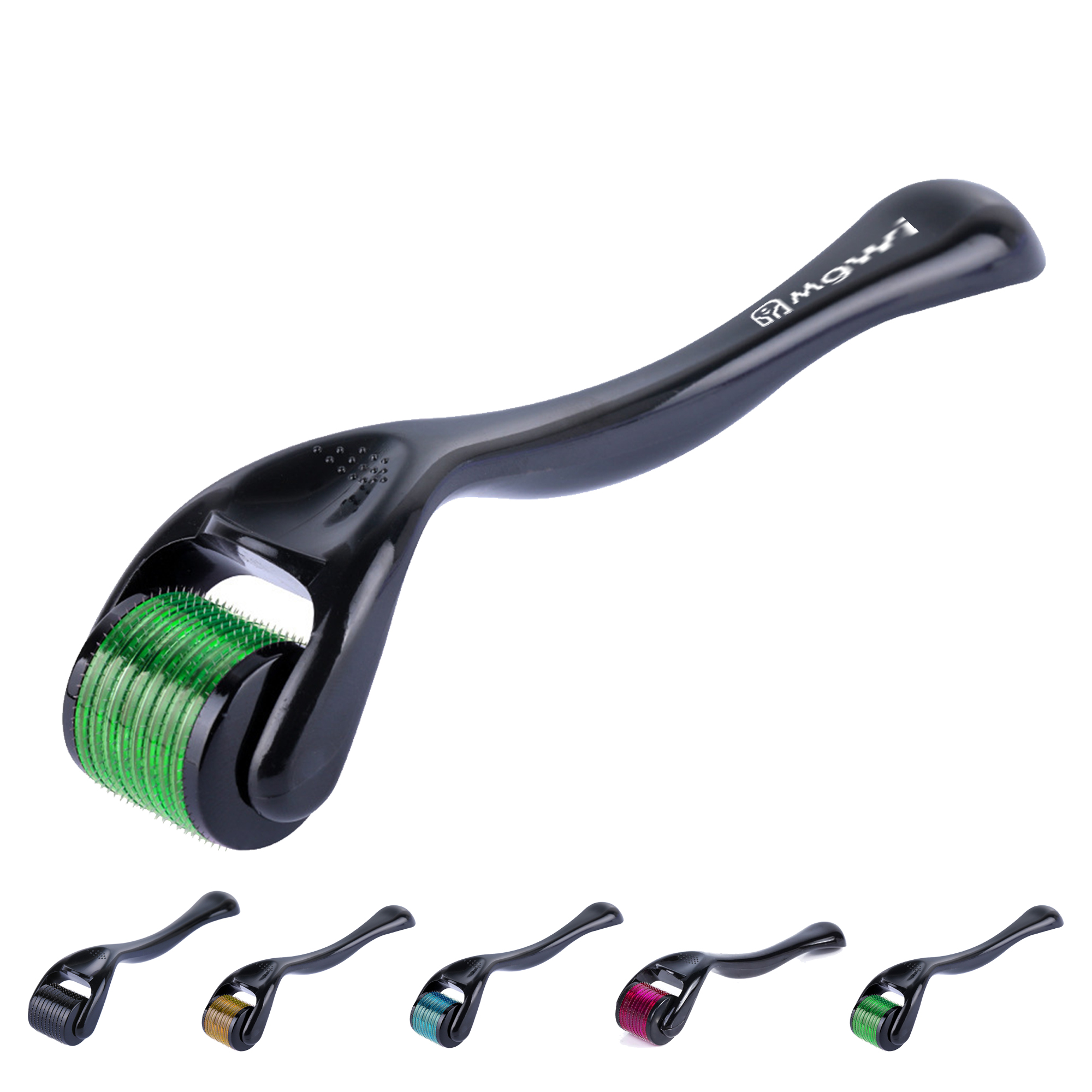 540 Micro Needle Skin Roller with Non-Slip Handle for Smooth and Comfortable Derma Rolling