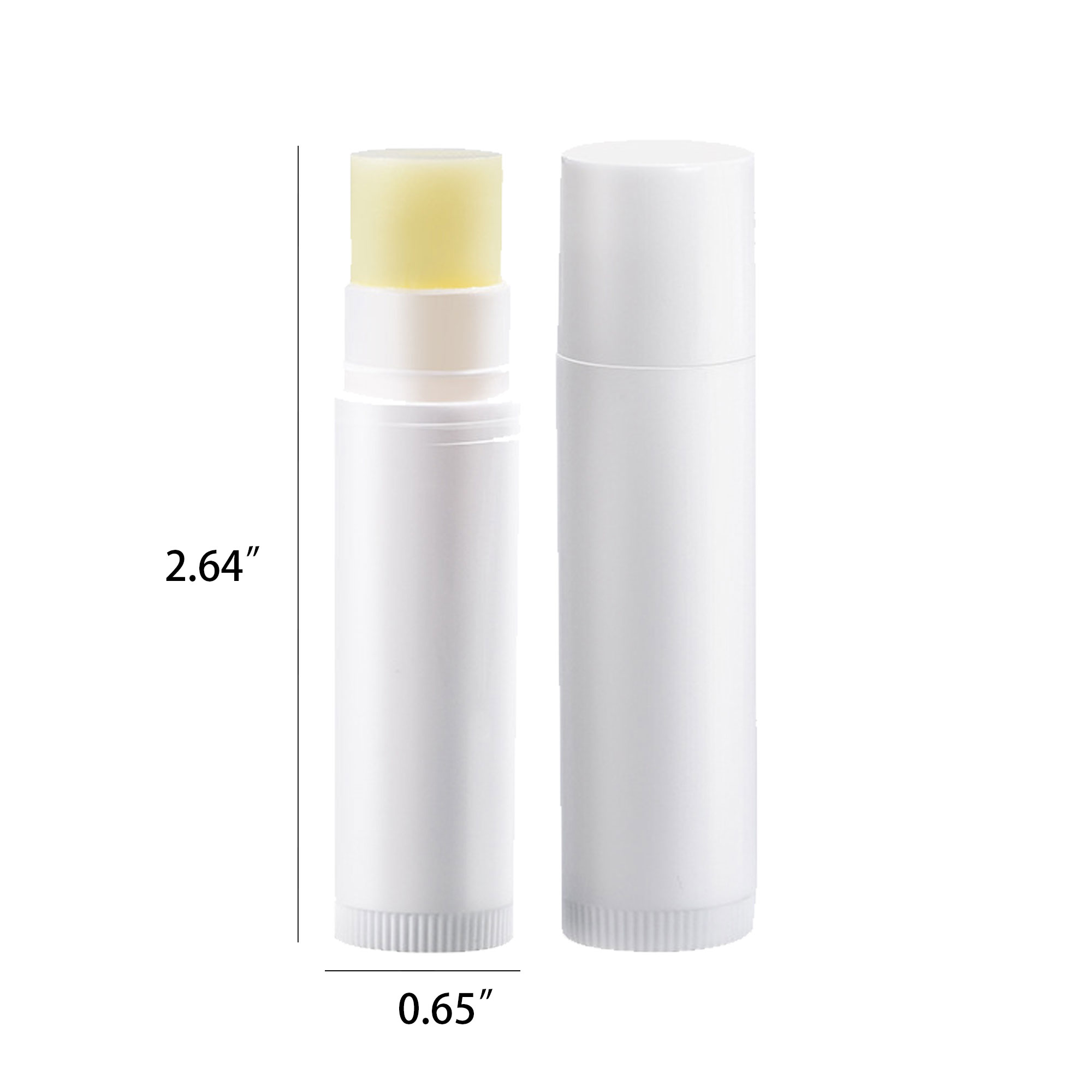 Anti Cracking Moisturizing White Tube Lip Balm 3