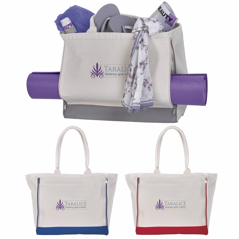 Atchison® Yoga Retreat Cotton Tote 8