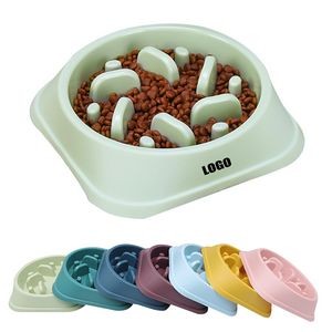 21cm Plastic Pet Bowl Food Tray 6