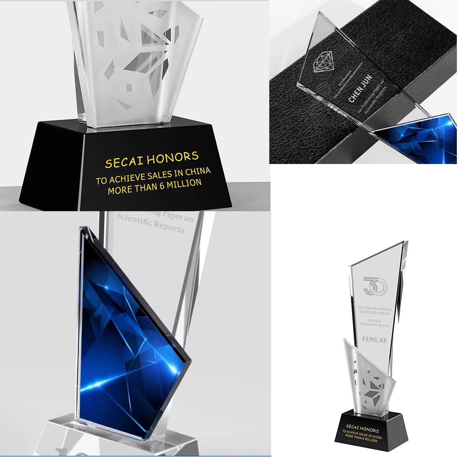Crystal Pentagram Trophy 6