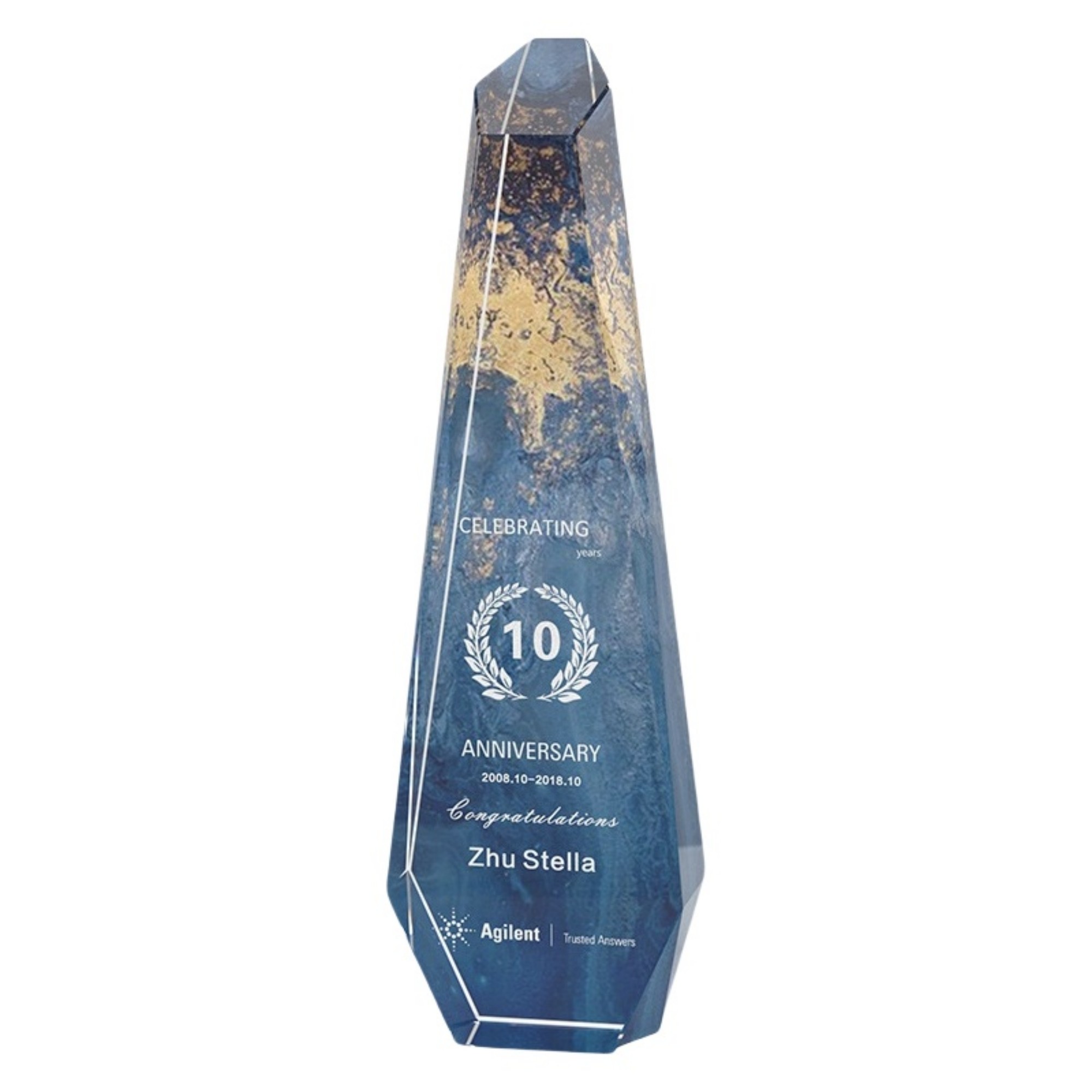 Crystal Award Trophy 4