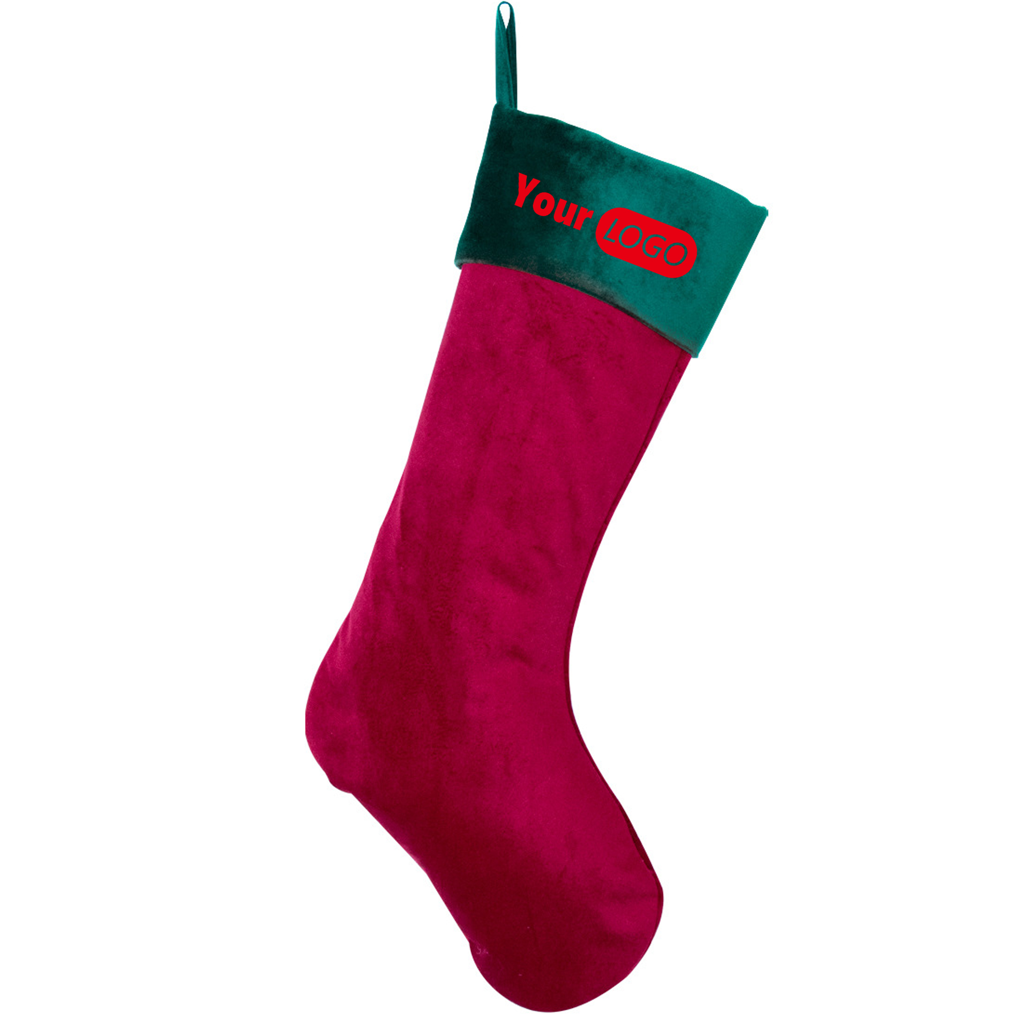 Velvet Memories Personalized Christmas Family Candy Stocking 2