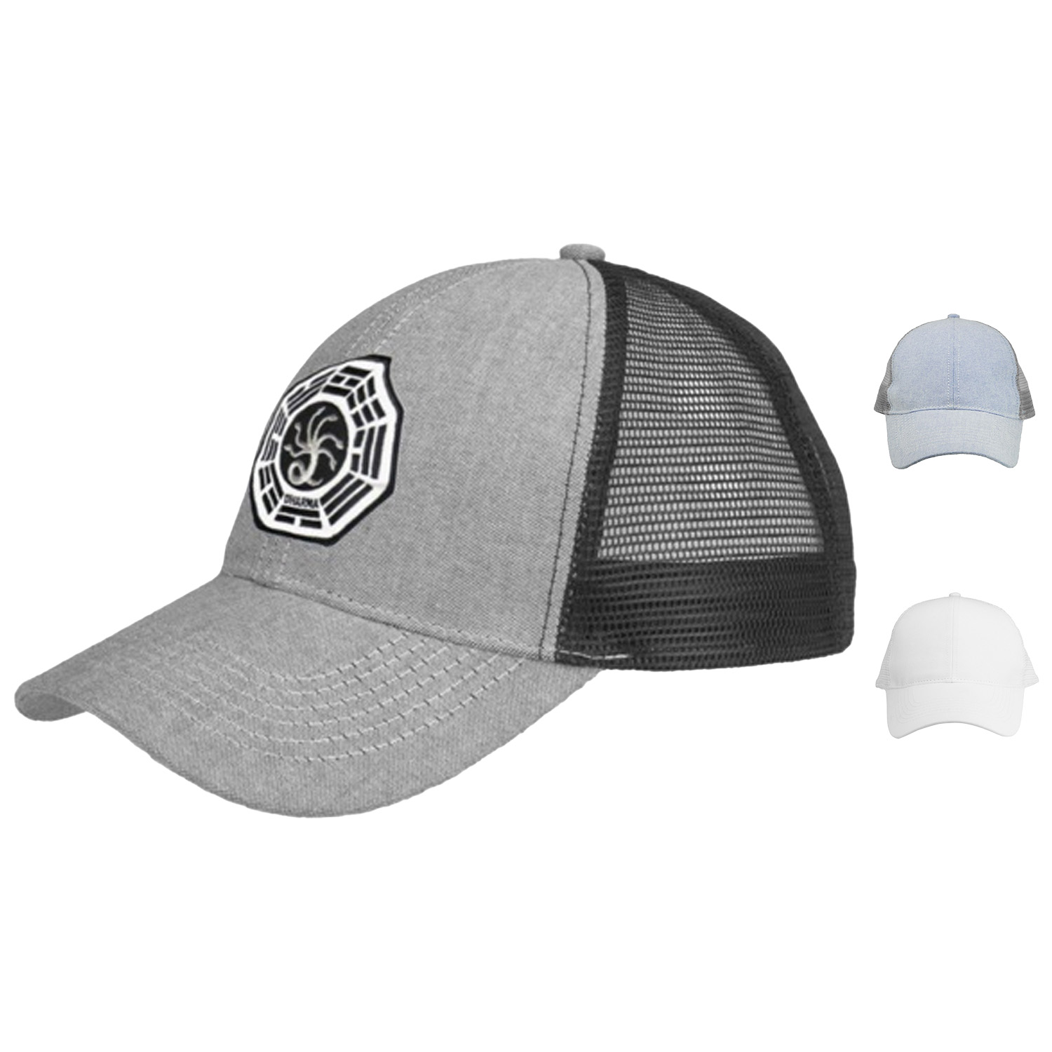 Trucker Caps with Mesh Back and Curved Visor 2
