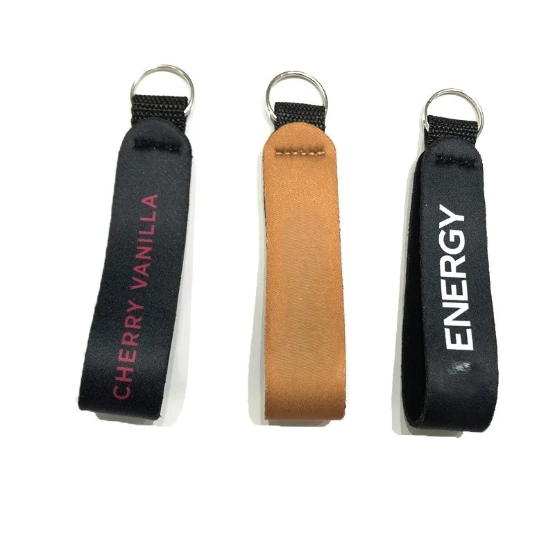 Floating Neoprene Keychain Waterproof Buoyant Key Ring 2