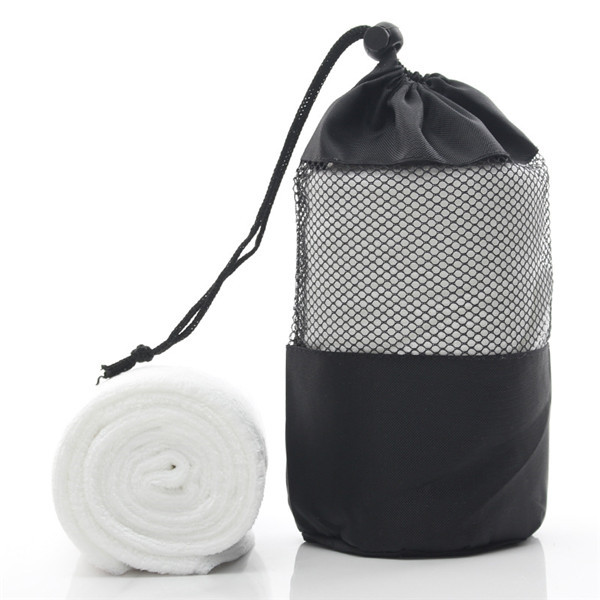 Microfiber Quick Dry Sports Towel in Mesh Pouch 2