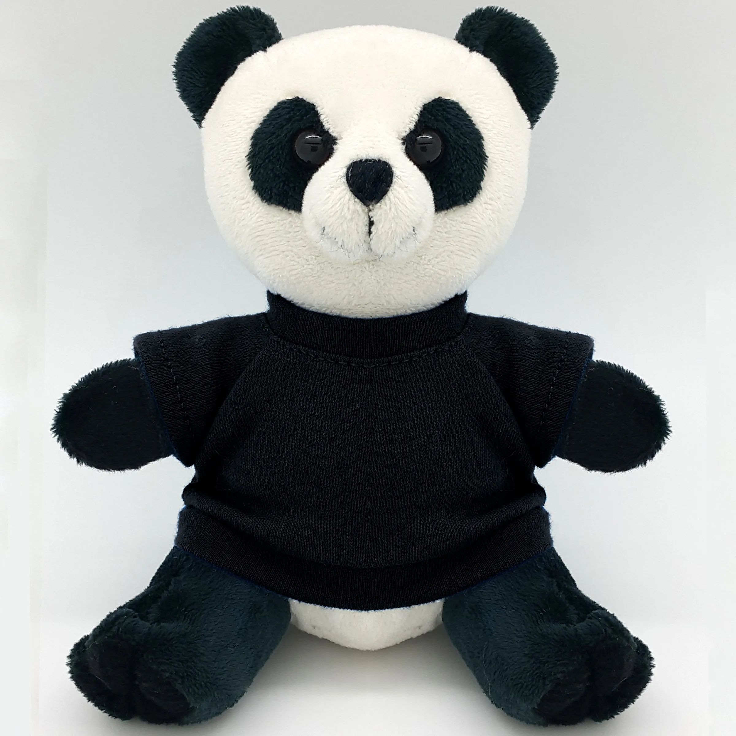 6" Beanie Panda with Embroidered Eyes 1