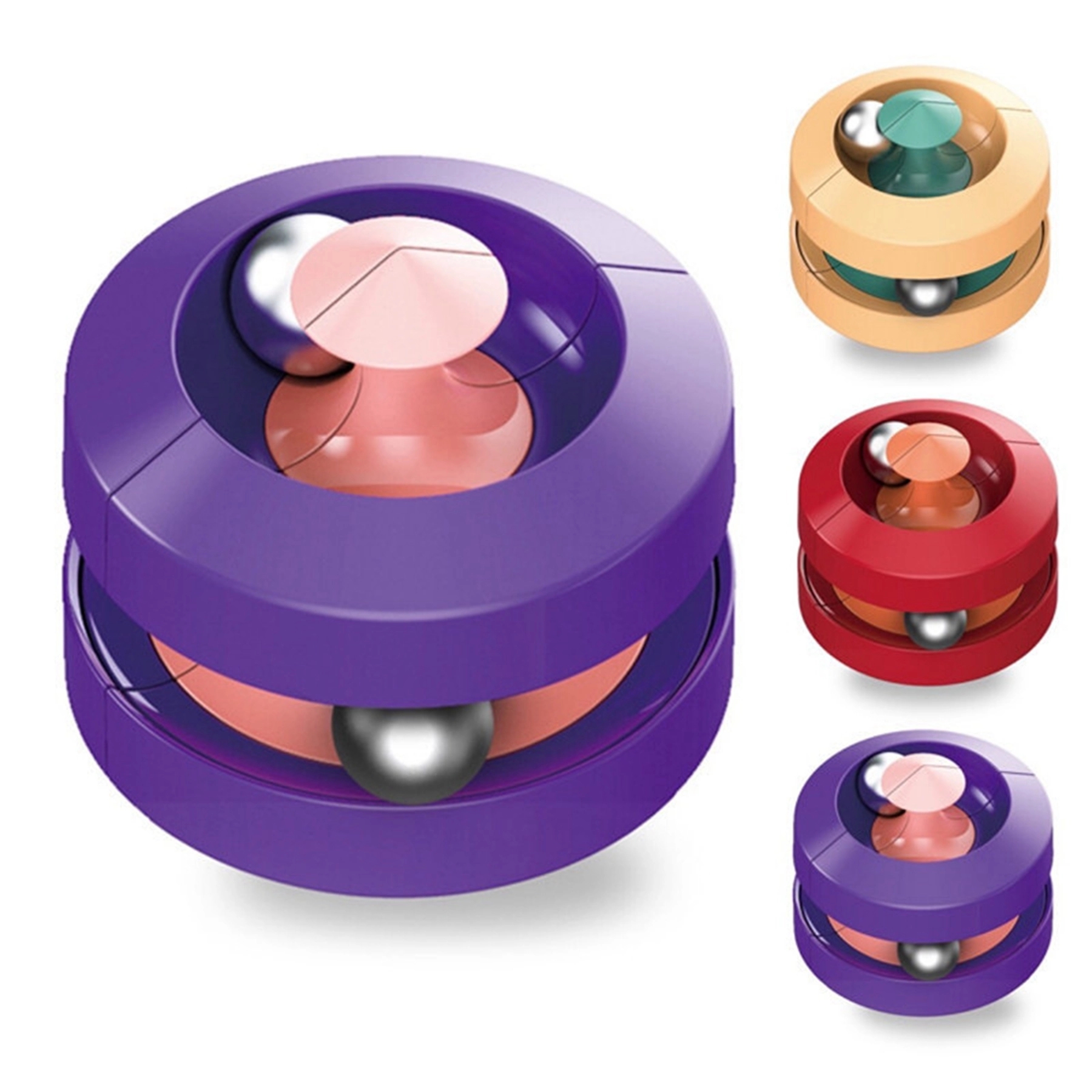 Fidget Pinball Gyro Cube Toy 4