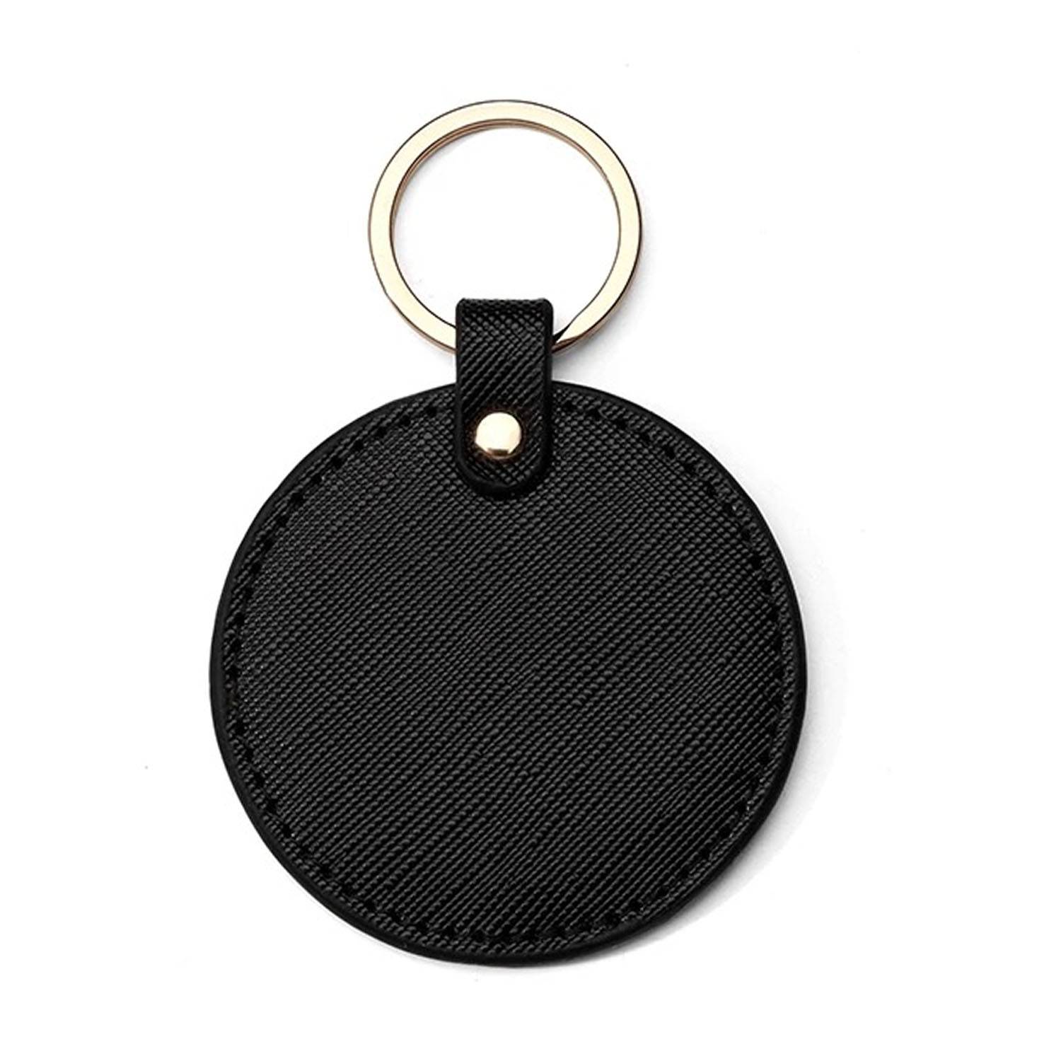 Customizable Genuine Leather keychain 5