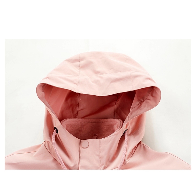 Waterproof Detachable 2-layer Hiking Jacket & Outdoor Coat 2