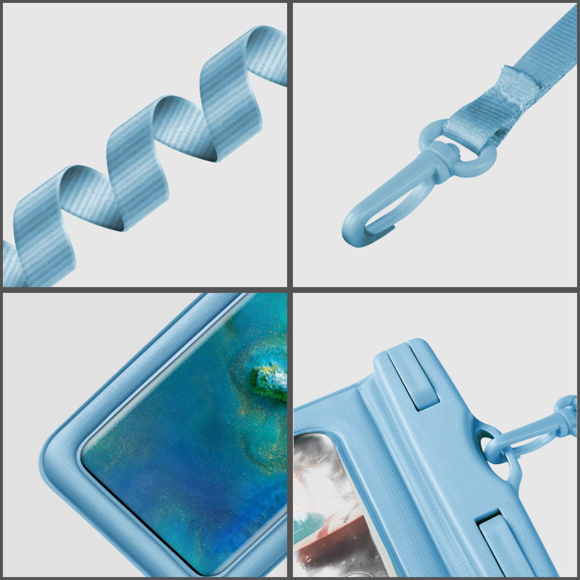 Waterproof Universal Cell Phone Smartphone Pouch Bag 3