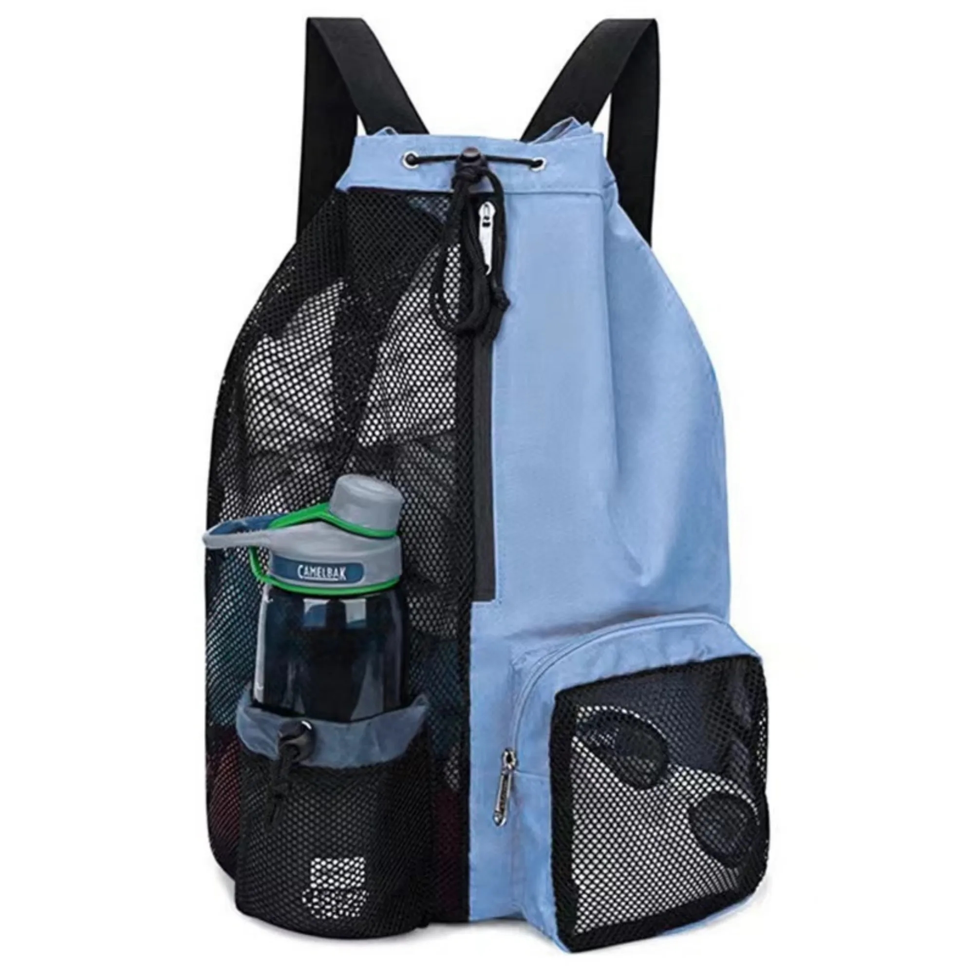 Open Mesh Gym Bag Lightweight Breathable Sports Equipment 5