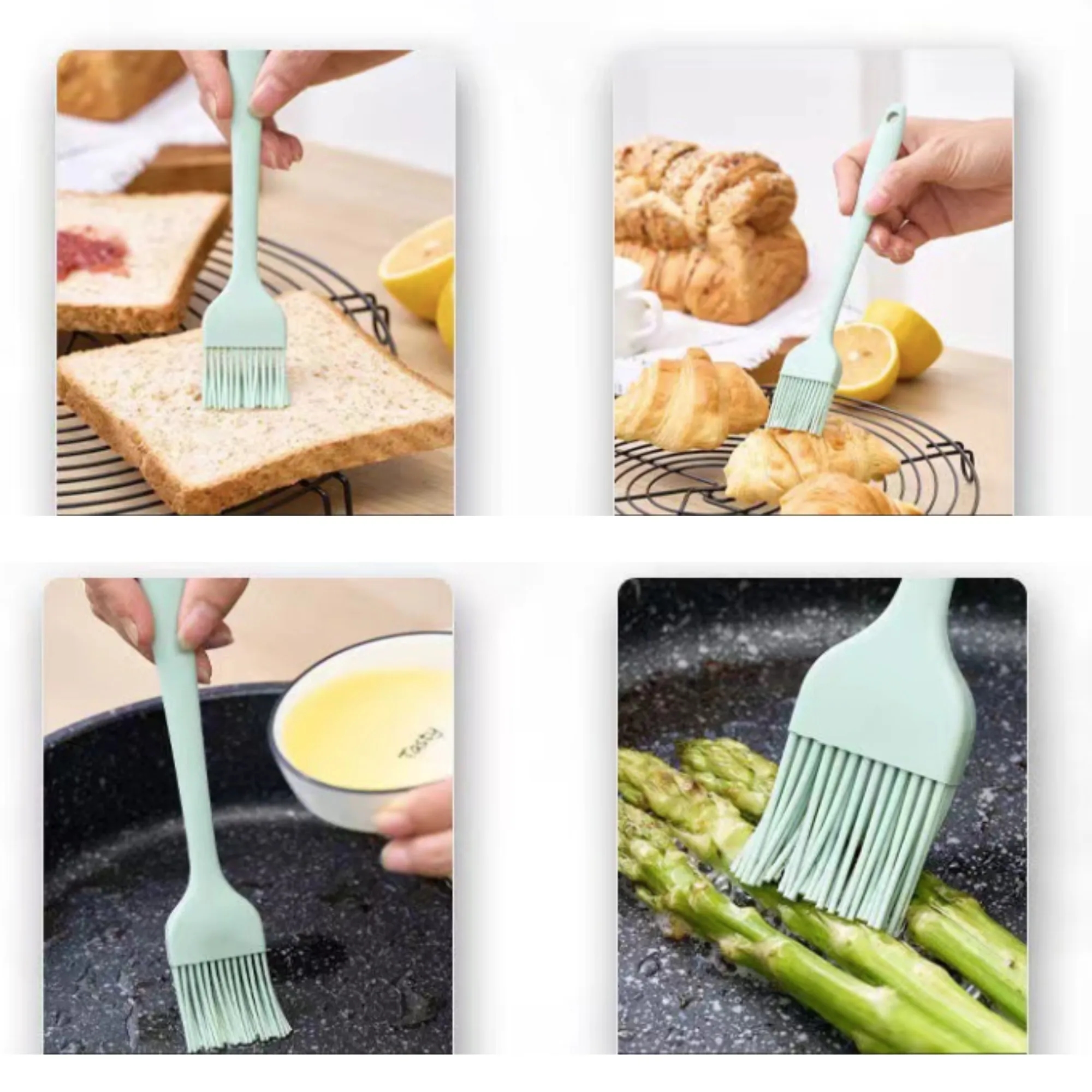 Silicone Basting Brush Kitchen Tools For BBQ Baking 2
