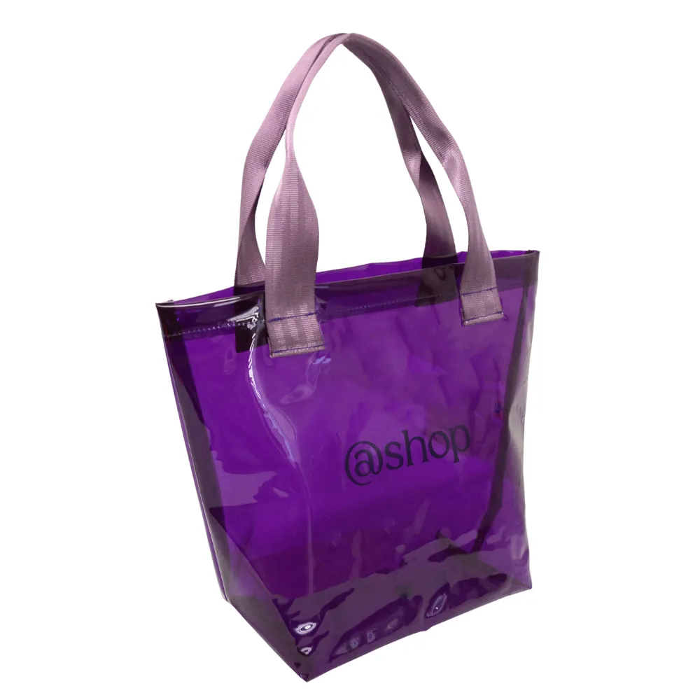 Clear Vinyl Tote Bag 4