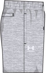 Boys' UA Icon Fleece Shorts 3
