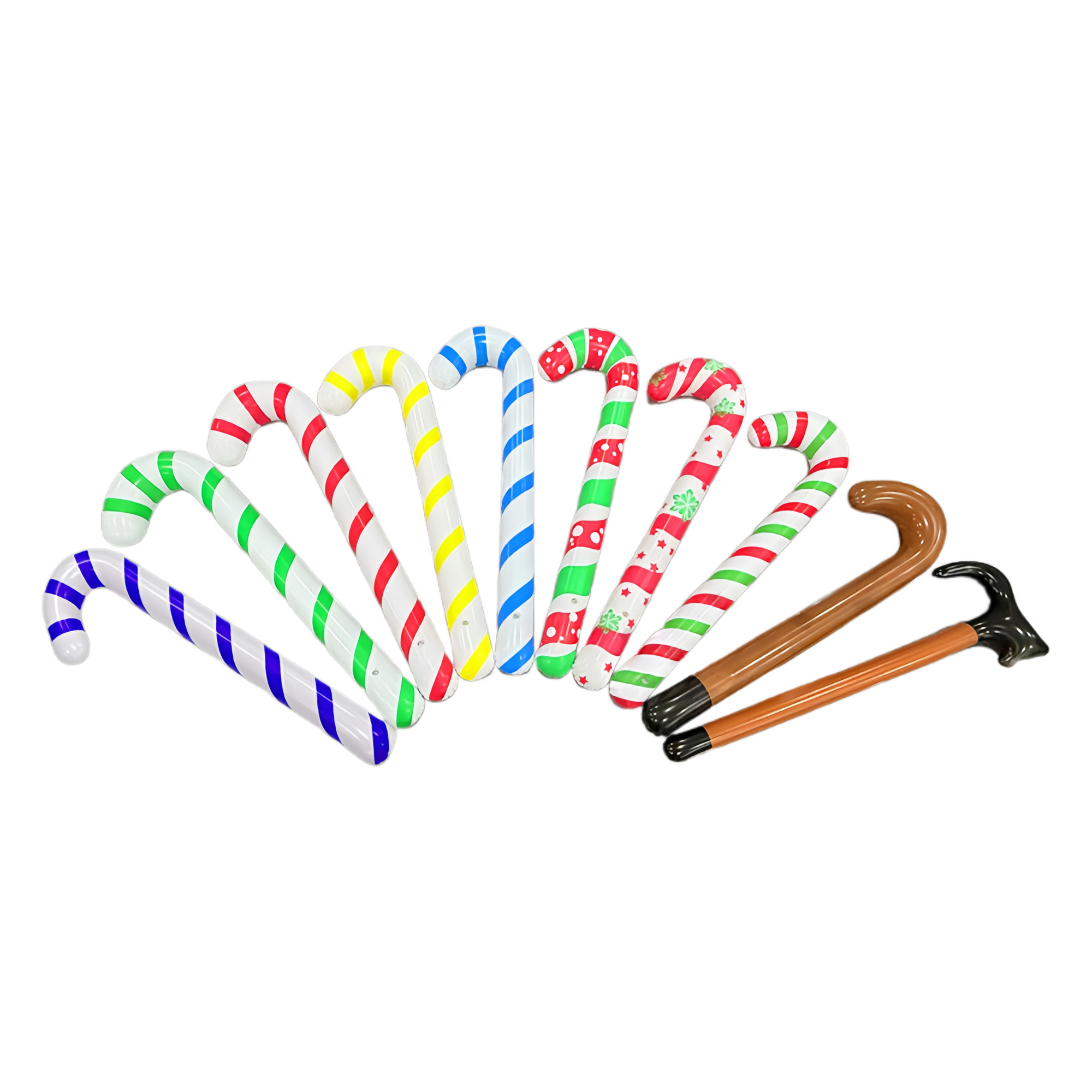 Christmas Candy Cane Shaped Inflatable Decoration 3