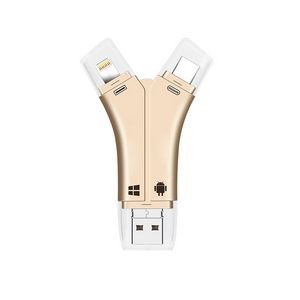4 In 1 SD Card Reader For Iphone And Android 2